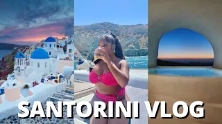 vlog: baecation in Santorini, greece