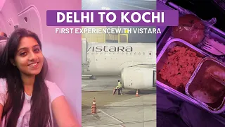 Delhi to Kerala | Vistara Flight |  Where to Stay near Fort Kochi | Hotel Stay | Ep 1 | Heena Bhatia