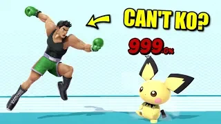 Super Smash Bros. Ultimate - Who Can't KO at 999%?