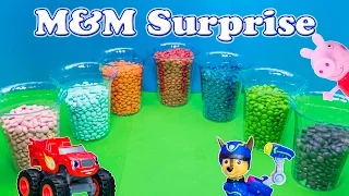 Having a Paw Patrol Surprise Eggs M&M Video