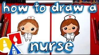 How To Draw Cartoon Nurse