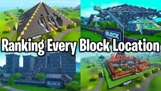 RANKING EVERY BLOCK LOCATION IN FORTNITE (finally)