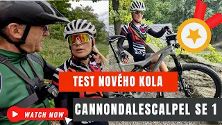 Test nového kola CANNONDALE SCALPEL SE 1 na Rychlebech + Základna Rychlebských stezek na pivo 👌🍺☔️