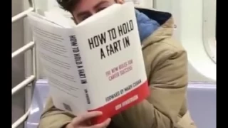 Book Covers Subway Prank