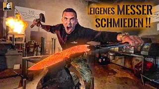 Ich SCHMIEDE das BESTE MESSER der Welt - Das "SURVIVAL PREPPER KNIFE - SPK23" | Survival Mattin