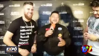 Marcos Barros fala com Zé Neto Cristiano na Expô Araçatuba 2019