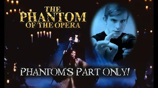 "The Phantom of the Opera" - MALE/PHANTOM PART ONLY (Karaoke-Duet-Lyrics Onscreen)