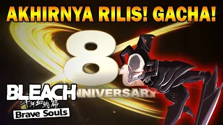 GACHA ANNIVERSARY 8TH ICHIGO & WHITE!! SAATNYA RAJA AMPAS MENGGACHA GEMING - Bleach Brave Souls