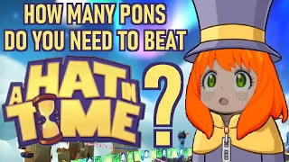 Can You Beat A Hat In Time Without Collecting Pons? (Minimum Pons Challenge)