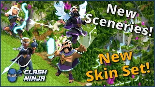 New Magic Skins and Magic Sceneries | Clash of Clans