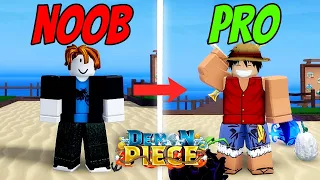 Demon Piece Noob To Pro In One Video (Roblox)