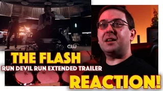 REACTION! The Flash Run Devil Run Extended Trailer - CW DC TV Show 2016