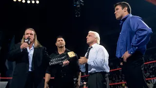 Triple H introduces Evolution: Raw, Feb. 3, 2003