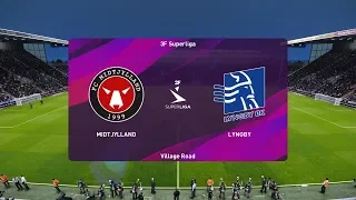 PES 2020 | Midtjylland vs Lyngby - 3F Superliga | 17/02/2020 | 1080p 60FPS