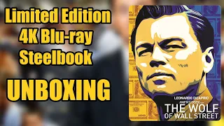 The Wolf Of Wall Street Limited Edition 4K Ultra HD Blu-ray Steelbook Unboxing | 4K VIDEO