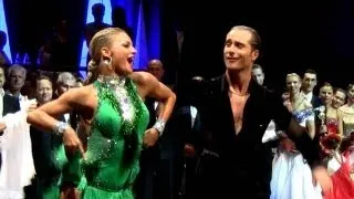 Riccardo and Yulia + Arunas and Katusha winner's dance, WDC German Open Mannheim 2013