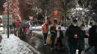 Demo Jennersdorf für eine freie Impfentscheidung Lichterspaziergang 10.12. - Langversion