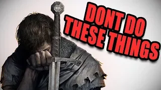 5 Things You Shouldn't do in Kingdom Come Deliverance