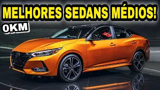 5 SEDANS MÉDIOS 0KM PARA COMPRAR EM 2023!