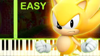 Super Sonic Theme | SONIC SUPERSTARS - EASY Piano Tutorial