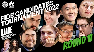 FIDE Candidates Tournament 2022: Round 11