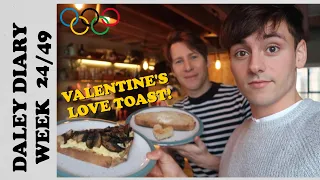 VALENTINE’S LOVE TOAST | #DALEY DIARIES WEEK 24/49 I Tom Daley #AD