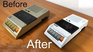 40 years old Sony Cassette Player Restoration