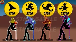 Wizard Evolution Maximum Uprade Icon Price 22200 Gold | STICK WAR LEGACY | STICK BATTLE