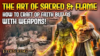 How to Craft OP Faith Builds in Sacred & Flame Art in Elden Ring 1.10!