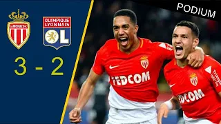 Monaco - Lyon (3-2) 2017-2018 | Match replay avec le son RMC