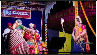 Chandravali vilasa Yakshagana 🥰#mandarthi mela #yakshagana2023