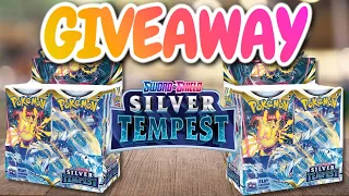 Pokemon Sword & Shield Silver Tempest Booster Box Case Giveaway!!! Part 1/3