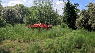 SATISFYING! Mowing Fields On A 140 Year Old Farm! And Spreading Kindness