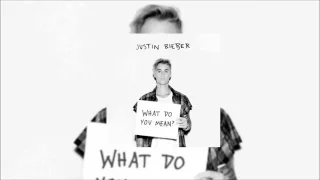 Justin Bieber - What Do You Mean? (Studio - Acapella)