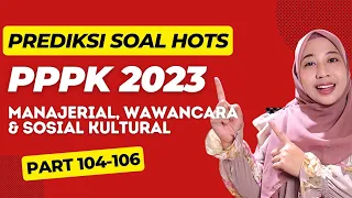 UJI KEMAMPUANMU!! SOAL HOTS PPPK 2023! KOMPILASI PART 104-106 #pppk #pppk2023 #infoasn