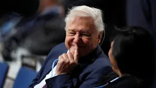 David Attenborough: Climate change is world's "greatest threat in thousands of years"