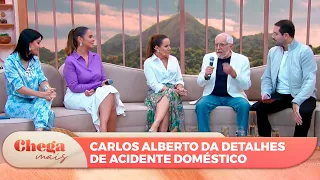 Carlos Alberto conta sobre acidente que sofreu | Chega Mais (11/03/24)