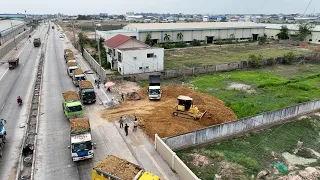 Nice Activation Skill Equipment Machine, Bulldozer D51PX Push Soil and Dump Truck 5 Ton Unloading