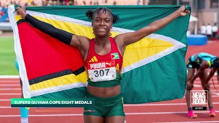 SUPERB GUYANA COPS EIGHT MEDALS AT CARIFTA GAMES 2024