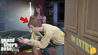 GTA 5 - What Happens When JIMMY LOCKS The Door