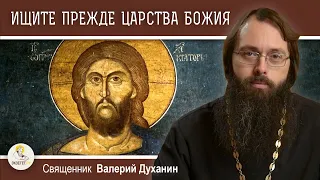 ИЩИТЕ ЖЕ ПРЕЖДЕ ЦАРСТВА БОЖИЯ (Мф.6:22-33). Священник Валерий Духанин. Воскресное  Евангелие