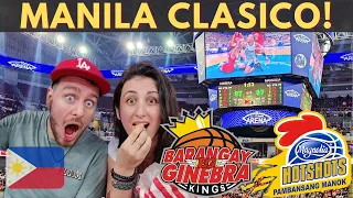Our First EVER Basketball Game Is Manila Clasico! (This is FIRE!)