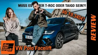 VW Polo Facelift im Test (2022) Muss es immer Taigo oder T-Cross sein? Fahrbericht | Review | R-Line
