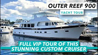 Inside a stunning custom-built cruiser | Outer Reef 900 yacht tour | Motor Boat & Yachting