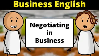 Learn Business English - Negotiating in Business (English Conversation Practice)