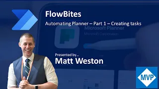 Managing Planner Part 1 - Creating Tasks - Power Automate Tutorial