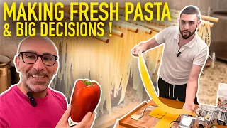 Making Fresh Pasta & Big Decisions! MOVE TO ITALY