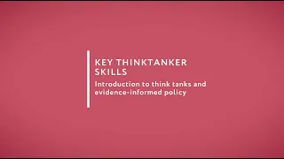 An introduction to think tanks and evidence-informed policy, by Simon Maxwell