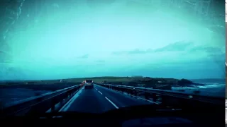 Waves Crashing into Cars on Orkney