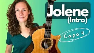 JOLENE (intro) Dolly Parton - FINGERPICKING guitar TUTORIAL